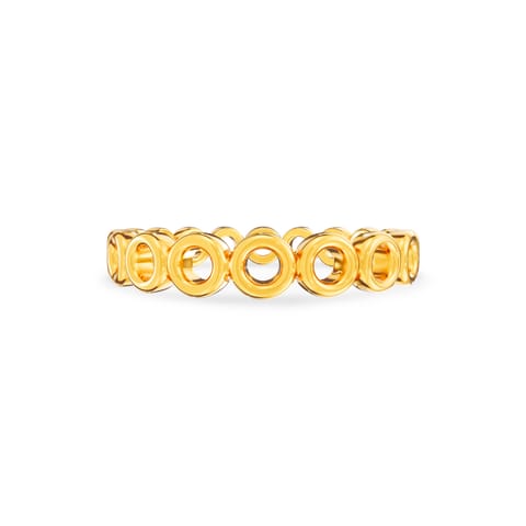 Orb Glint 9KT Gold Ring