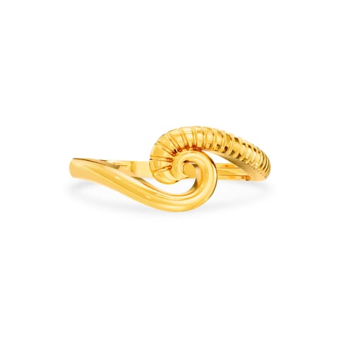 Shining Wave Gold Ring Shining Wave Gold Ring