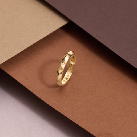 Emblazoned Gold Ring Emblazoned Gold Ring