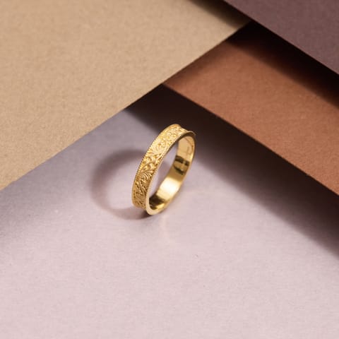 Plain Embossed Gold Band Plain Embossed Gold Band