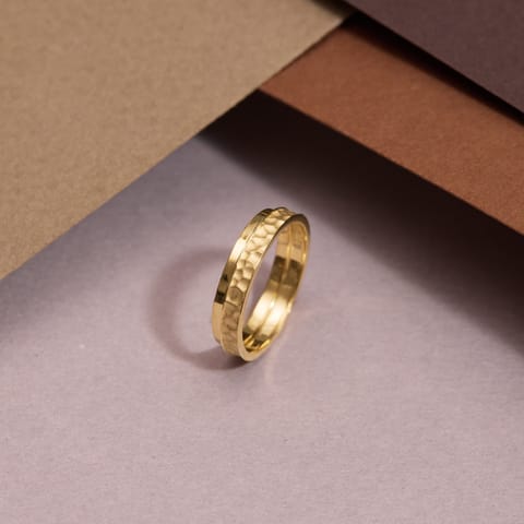 Classic Textured Gold Band Classic Textured Gold Band