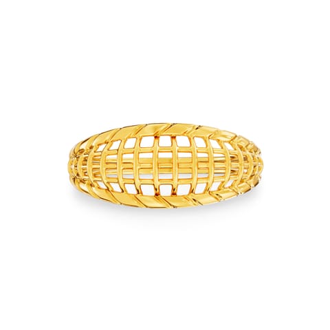 Checkers Gleam Gold Ring Checkers Gleam Gold Ring