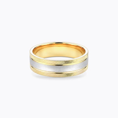 The Gleam Gold Band for Men The Gleam Gold Band for Men