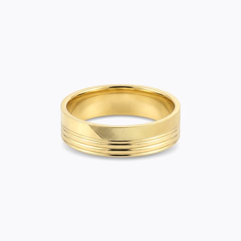 Halo Haven Gold Band for Men