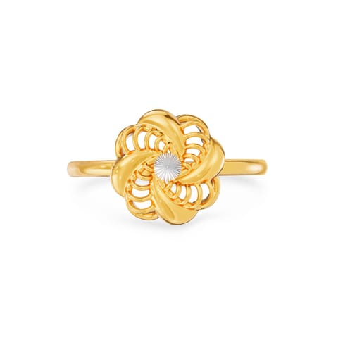 Interlaced Lattice Gold Ring Interlaced Lattice Gold Ring