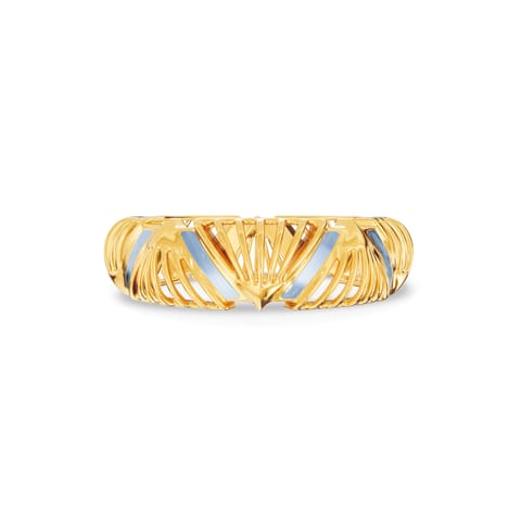 Textured Flow Gold Ring Textured Flow Gold Ring