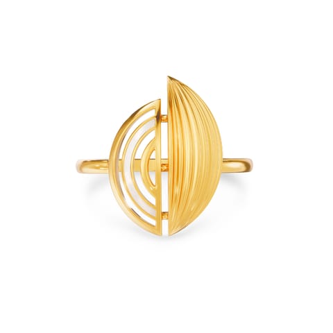 Poised Band Gold Ring Poised Band Gold Ring