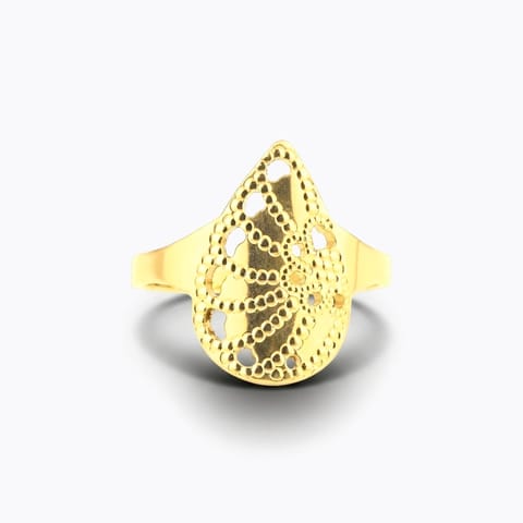 Lattice Petal Gold Ring Lattice Petal Gold Ring