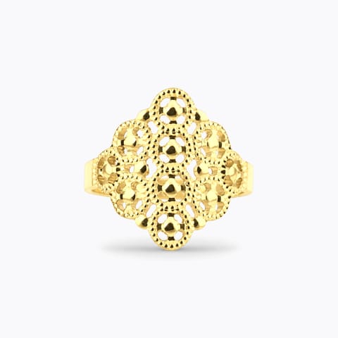 Orbital Mesh Gold Ring Orbital Mesh Gold Ring