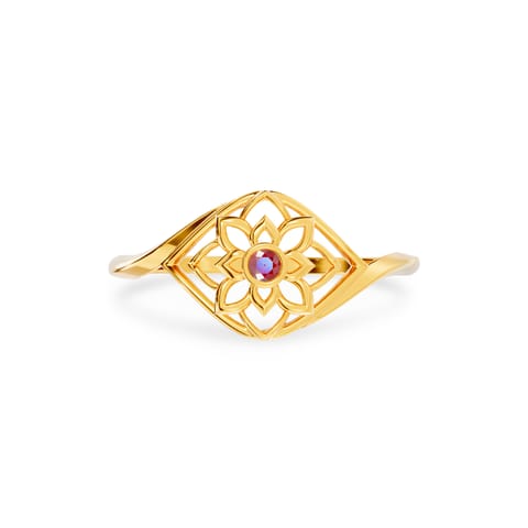 intricate Red Gemstone Ring intricate Red Gemstone Ring