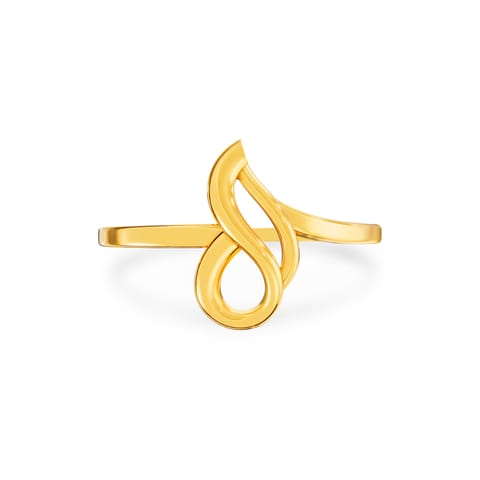 Mireva Wavw Gold Ring Mireva Wavw Gold Ring