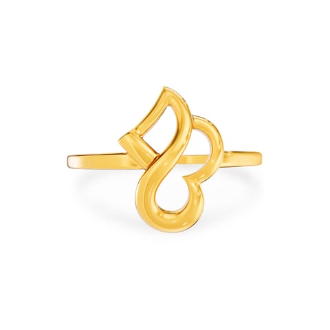 Elan Curve Gold Ring Elan Curve Gold Ring