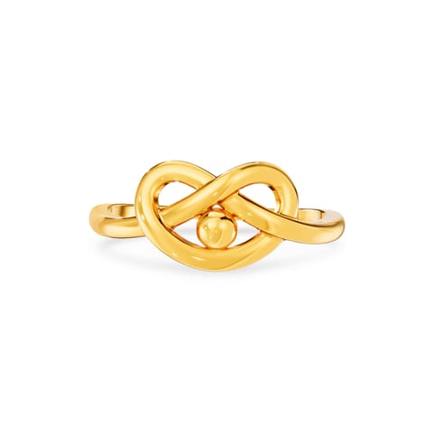 Knotty Heart Gold Ring Knotty Heart Gold Ring