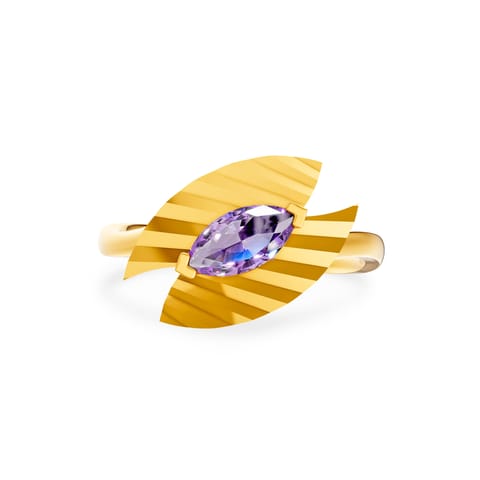 Purple Reflect Gemstone Ring Purple Reflect Gemstone Ring