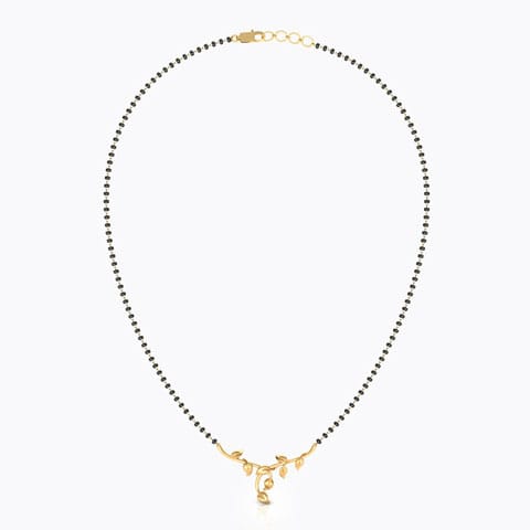 Chayla Leafy Gold Mangalsutra Chayla Leafy Gold Mangalsutra