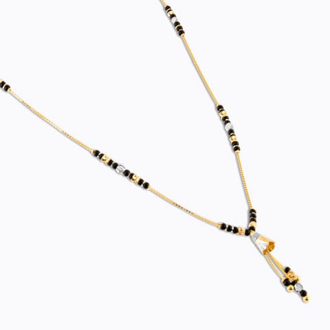Lipi Tassel Gold Mangalsutra