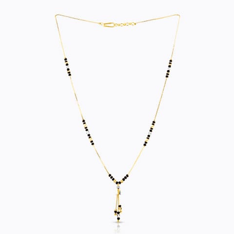 Lipi Tassel Gold Mangalsutra