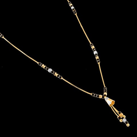 Lipi Tassel Gold Mangalsutra