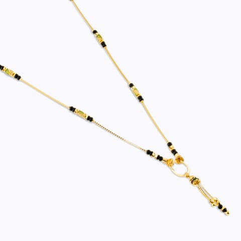 Lema Tassel Gold Mangalsutra