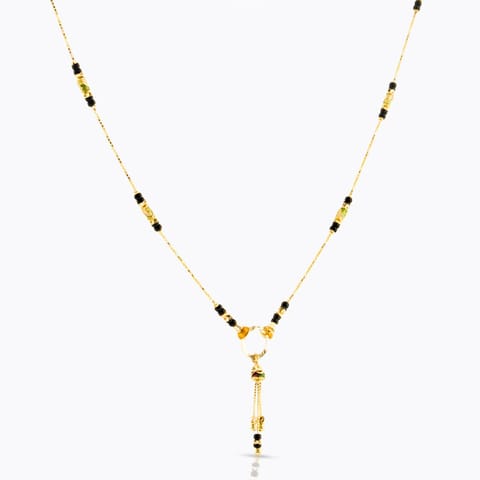 Lema Tassel Gold Mangalsutra
