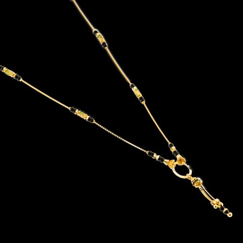 Lema Tassel Gold Mangalsutra