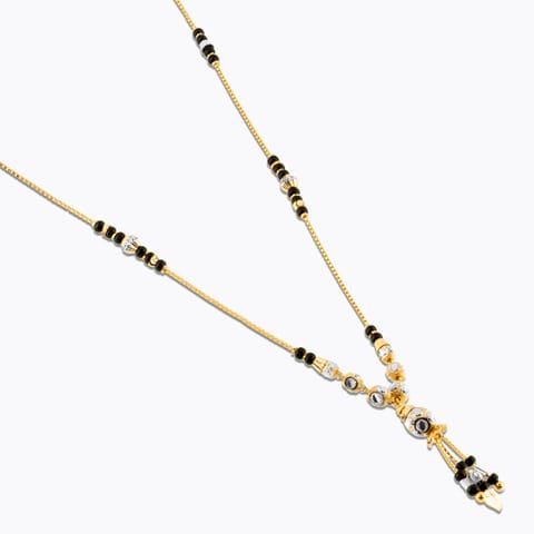 Oja Beaded Gold Mangalsutra