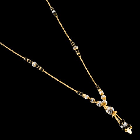Oja Beaded Gold Mangalsutra