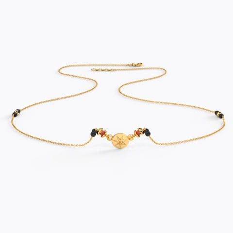 Disha Coin Gemstone Mangalsutra Disha Coin Gemstone Mangalsutra