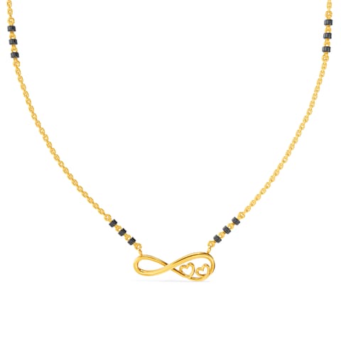 Infinte Hearts 9KT Gold Mangalsutra Infinte Hearts 9KT Gold Mangalsutra