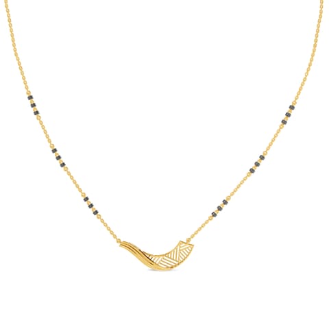 Lattice Sway Gold Mangalsutra Lattice Sway Gold Mangalsutra