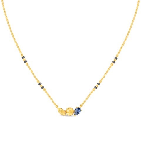 Refined Affinity Gemstone Mangalsutra Refined Affinity Gemstone Mangalsutra