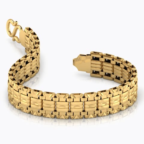 Geometric Repeat Men's Bracelet