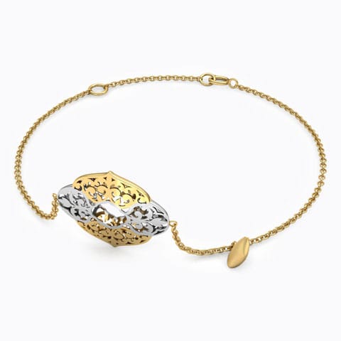 Jaden Cutout Gold Bracelet
