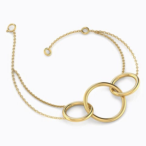 Trinity 'O' Gold Bracelet Trinity 'O' Gold Bracelet