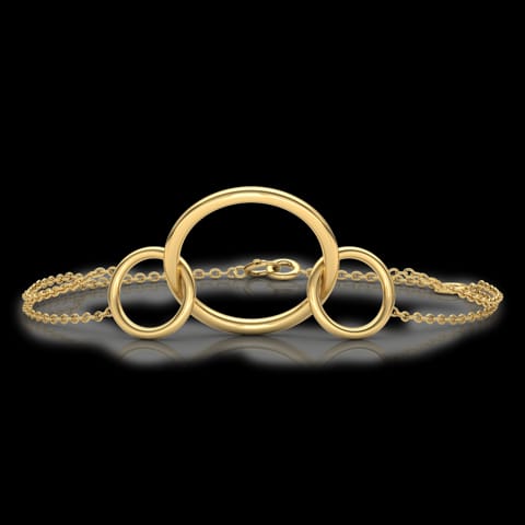 Trinity 'O' Gold Bracelet Trinity 'O' Gold Bracelet