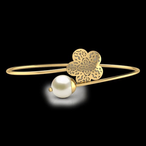 Leila Cutout Pearl Bracelet