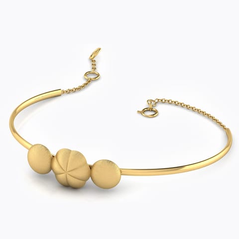 Aria Geometric Gold Bracelet