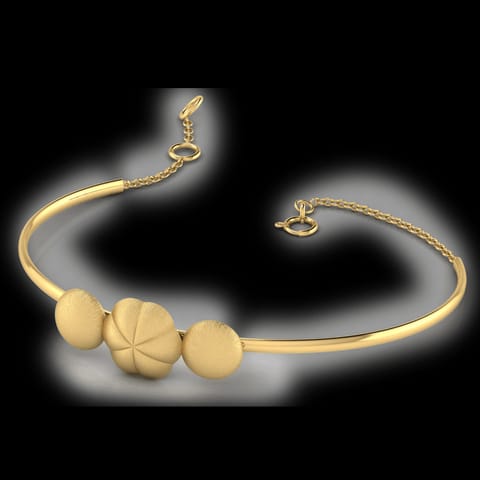 Aria Geometric Gold Bracelet