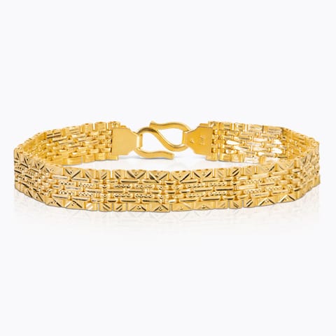 Flat Textured Bracelet