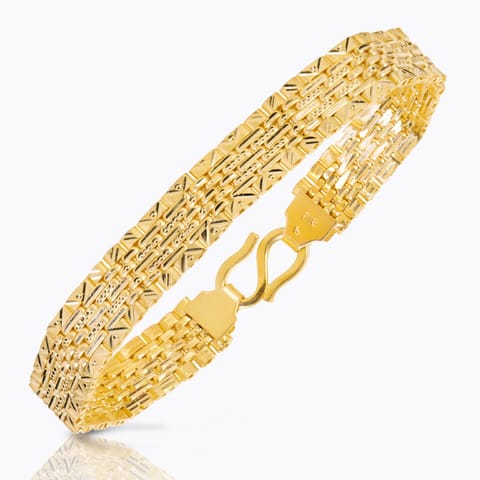 Flat Textured Bracelet