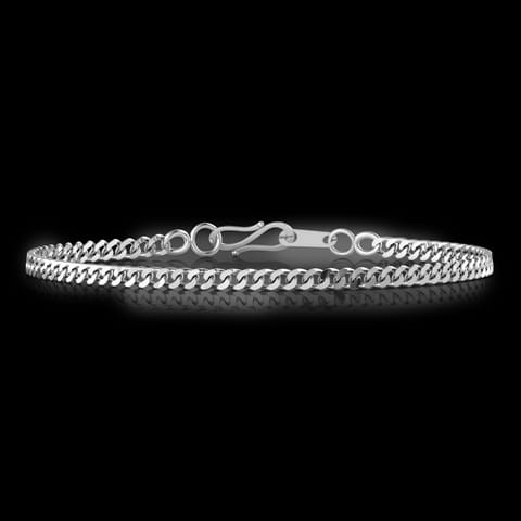 Demure Platinum Curb Bracelet Demure Platinum Curb Bracelet