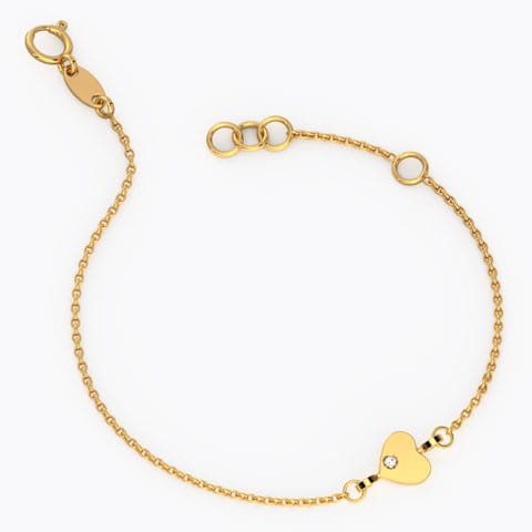 Classic Heart Gemstone Bracelet Classic Heart Gemstone Bracelet