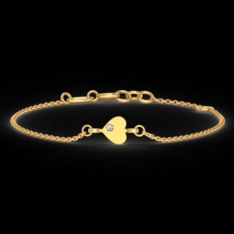 Classic Heart Gemstone Bracelet Classic Heart Gemstone Bracelet