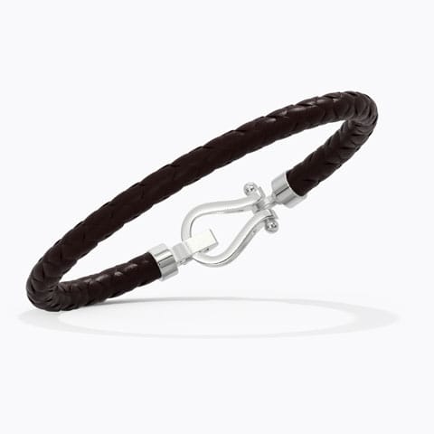 Lucas Platinum Bracelet for Him Lucas Platinum Bracelet for Him