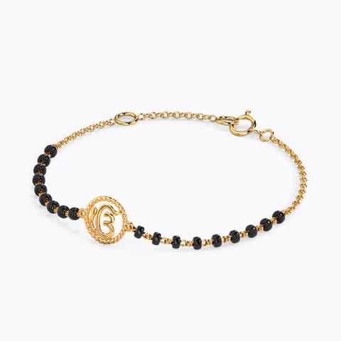 Ek Onkar Baby Nazaria Gold Bracelet Ek Onkar Baby Nazaria Gold Bracelet