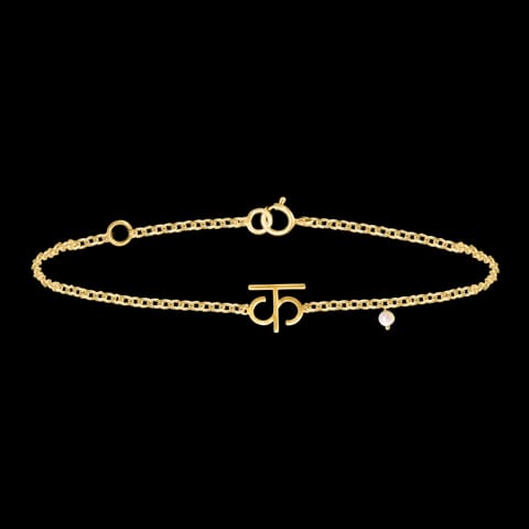 Ka Akshar Gold Bracelet