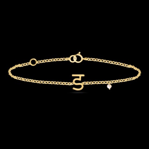 Da Akshar Gold Bracelet Da Akshar Gold Bracelet