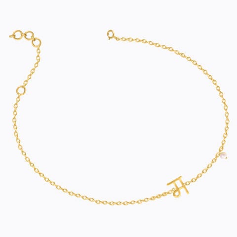 Ma Akshar Gold Bracelet