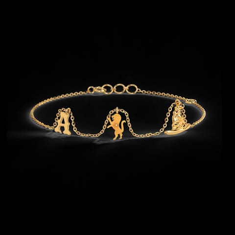 Hogwarts Personalised Charm Bracelet