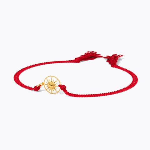 Sun Gold Convertible Rakhi Pendant Sun Gold Convertible Rakhi Pendant